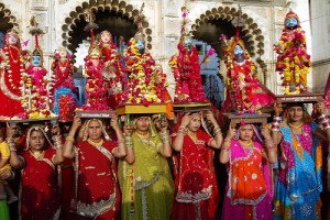 Gangaur festival - Gauri departure
