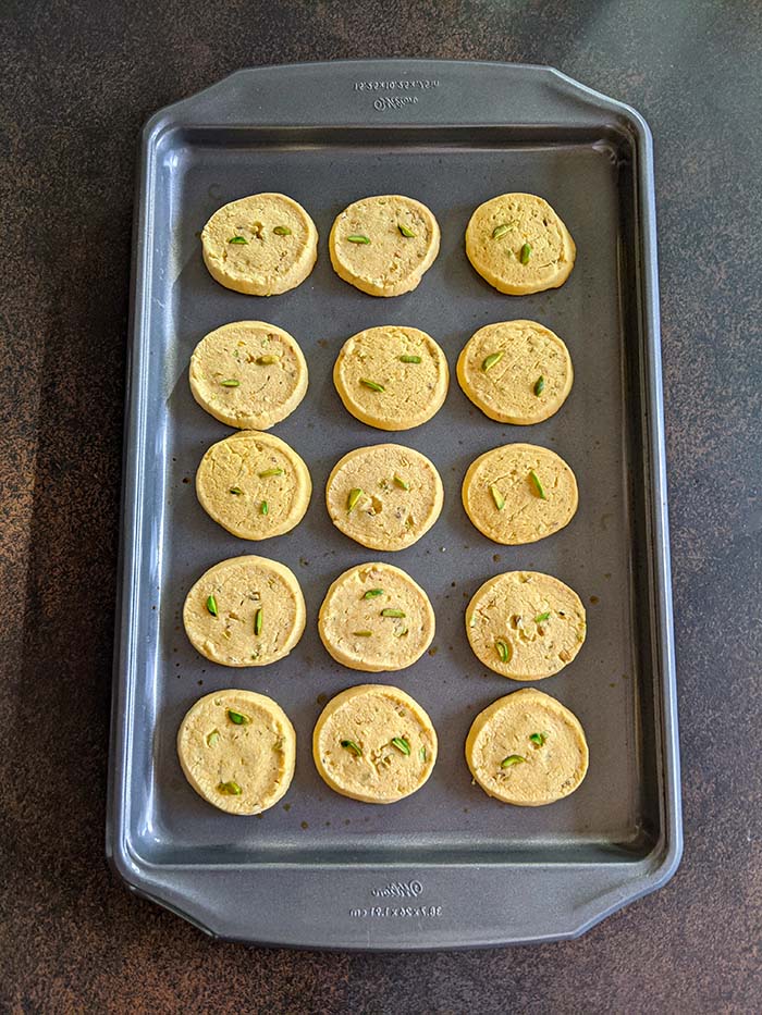 Freshly baked cookies