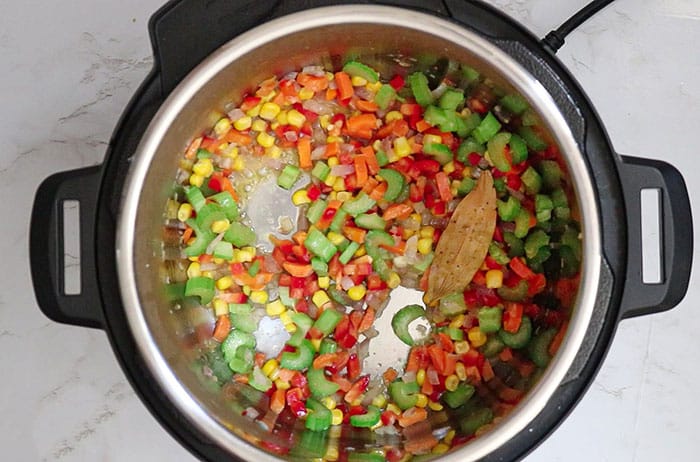 Add Mirepoix to the insert