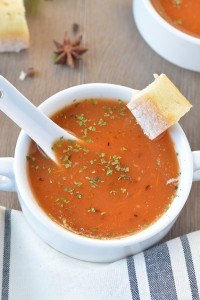 Tamatar ka shorba - Spiced Indian Tomato soup - Ruchiskitchen